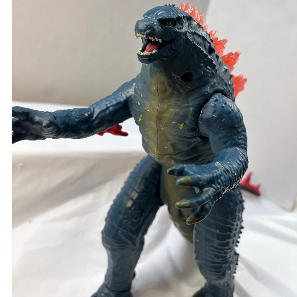 Playmates Godzilla Heat Ray Action Figure Translucent Orange Fins Asst 35550
